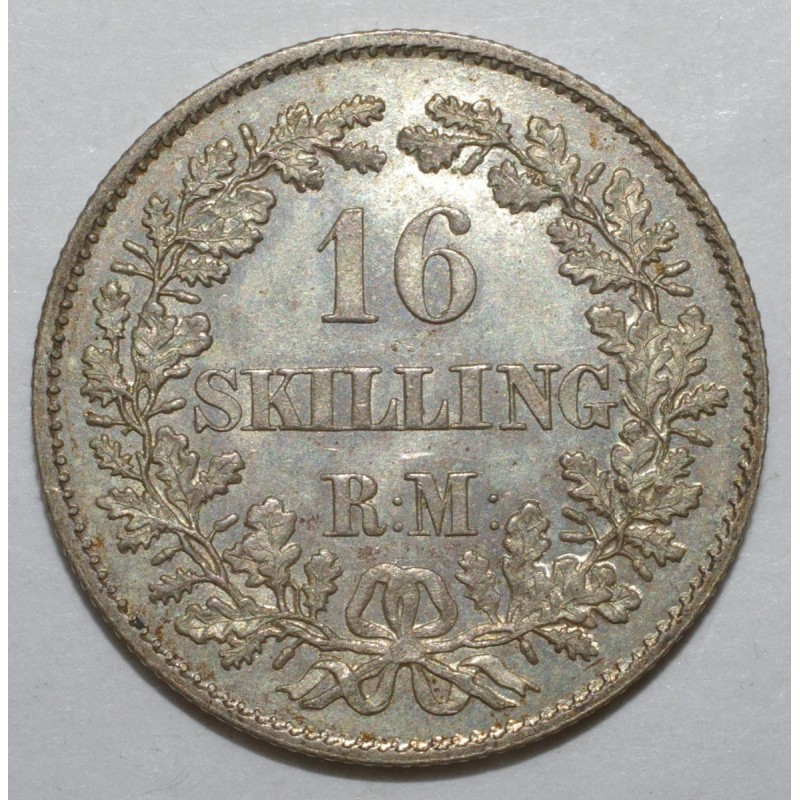 Denmark Km Skilling Rigsmont Frederik Vii