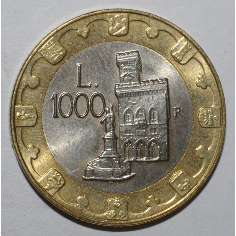 San Marino Lire Sup Fdc Km