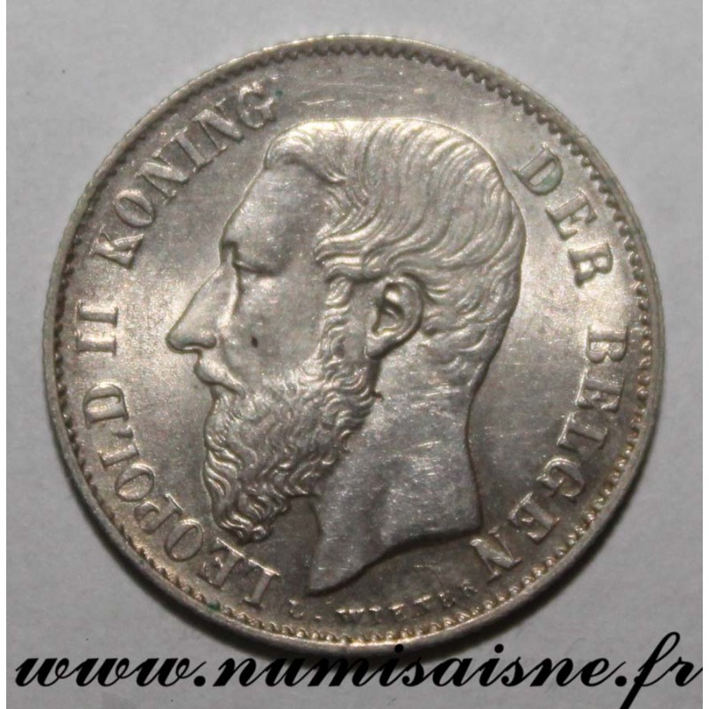 Belgique Km Centimes Leopold Ii L Gende Flamande