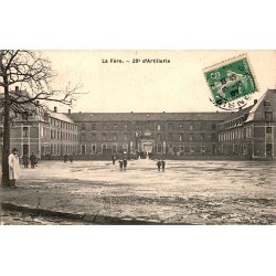 COUNTY 02800 - LA FERE - THE BARRACKS OF THE 29TH ARTILLERY