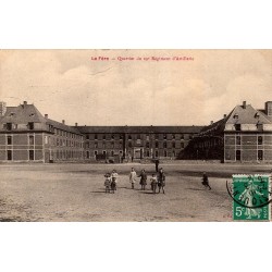 COUNTY 02800 - LA FERE - THE QUARTERS OF THE 29ND ARTILLERY