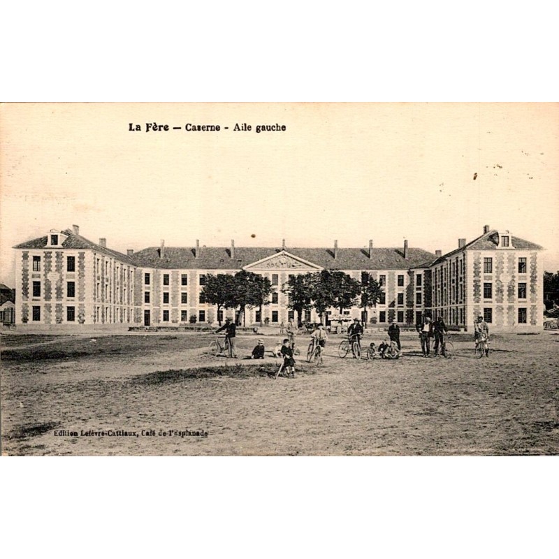 COUNTY 02800 - LA FERE - BARRACKS - LEFT WING