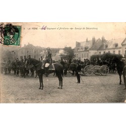 COUNTY 02800 - LA FERE - 17TH ARTILLERY REGIMENT - DELIVERY OF DECORATIONS