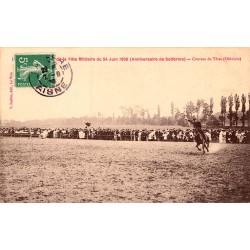 02800 - LA FERE - FETE MILITAIRE DU 24 JUIN 1908 (ANNIVERSAIRE DE SOLFERINO) - COURSES DE TETES (OFFIIERS)