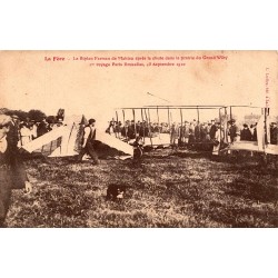 COUNTY 02800 - LA FERE - MAHIEU'S FARMAN BIPLANE - 1910