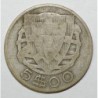 PORTUGAL - KM 581- 5 ESCUDOS 1933 - BOOT