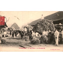 COUNTY 02800 - LA FERE - 17TH ARTILLERY REGIMENT - FODDER