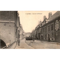 COUNTY 02800 - LA FERE - BOURGET STREET