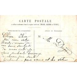 FANCY POSTKARTE – „Ich würde die schönsten Hymnen singen“ – 1907