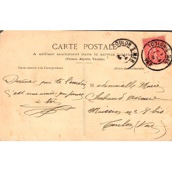 CARTE POSTALE FANTAISIE - POISSON D'AVRIL