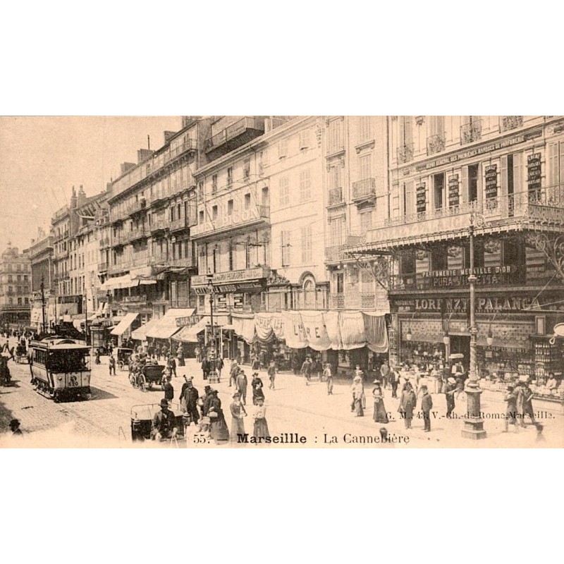 13000 - MARSEILLE - LA CANNEBIÈRE