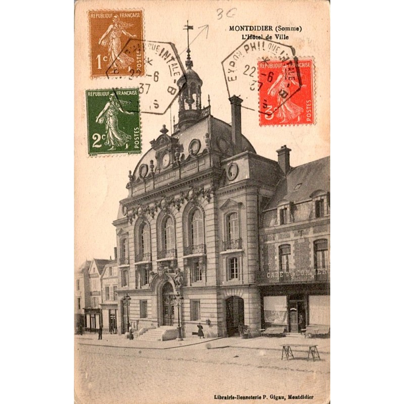 80500 - MONTDIDIER - THE TOWN HALL