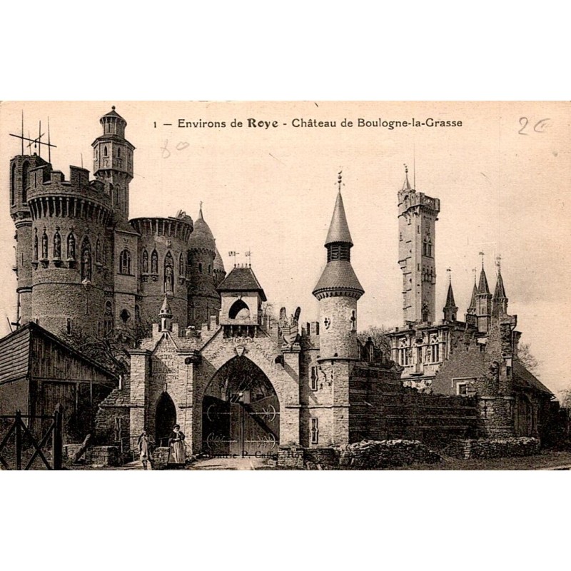 County 60490 - OISE - BOULOGNE-LA-GRASSE - CASTLE