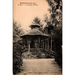 60950 - OISE - ERMENONVILLE - LE PARC, LE KIOSQUE CHINOIS