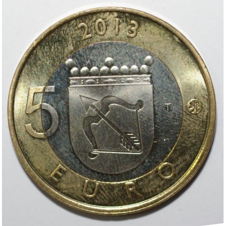 FINLAND - KM 199 - 5 EURO 2013 - CASTLE OF OLAVINLINNA IN SAVONIA