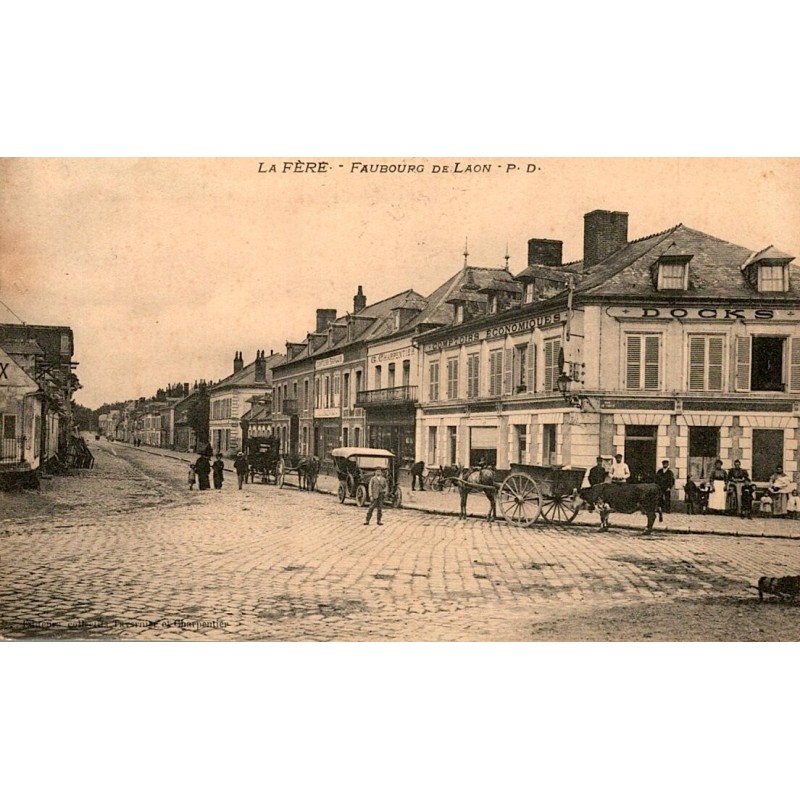 02800 - LA FERE - FAUBOURG DE LAON