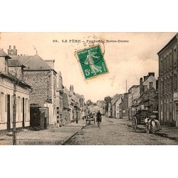 COUNTY 02800 - LA FERE - THE FAUBOURG NOTRE-DAME