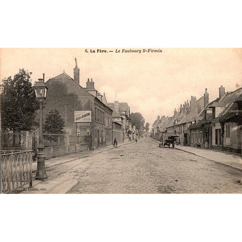 02800 - LA FERE - FAUBOURG SAINT-FIRMIN