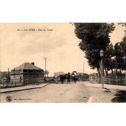 COUNTY 02800 - LA FERE - CANAL BRIDGE