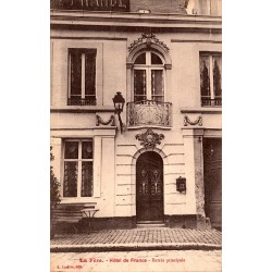 COUNTY 02800 - LA FERE - HOTEL DE FRANCE - MAIN ENTRANCE