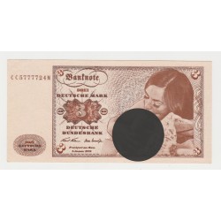 BILLET EROTIQUE - 3 Deutsche Mark 1970