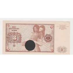 BILLET EROTIQUE - 3 Deutsche Mark 1970