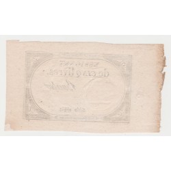 ASSIGNAT DE 5 LIVRES - 10 BRUMAIRE AN 2 - 31/10/1793 - SÉRIE 26553