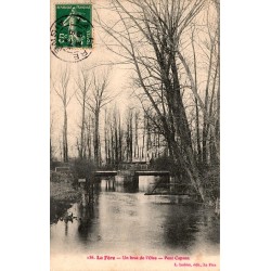 02800 - LA FERE - UN BRAS DE L'OISE - PONT CAPRON