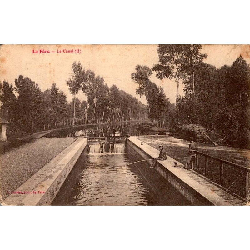 02800 - LA FERE - LE CANAL