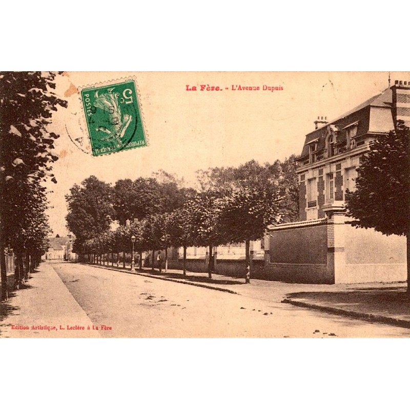 COUNTY 02800 - LA FERE - AVENUE DUPUIS