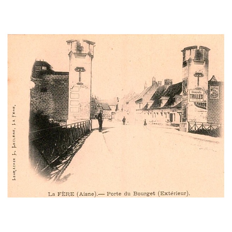 COUNTY 02800 - LA FERE - BOURGET GATE