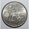 ETATS UNIS - 1/4 DOLLAR 2000 P - Philadelphie - Massachusetts