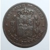 ESPAGNE - 5 CENTIMOS 1877 - ALPHONSE XII