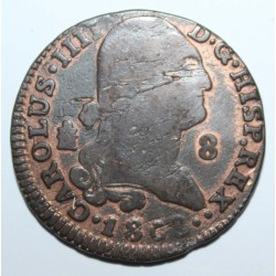 SPANIEN - 8 MARAVEDIS 1808 - Carolus IIII