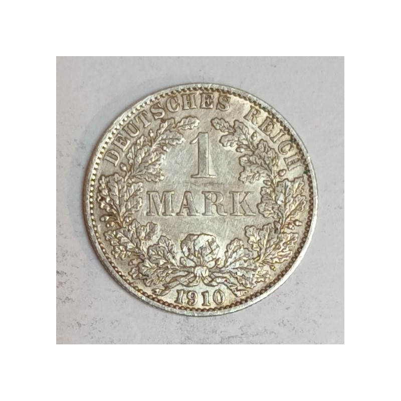 GERMANY - EMPIRE - 1 MARK 1910 A - 096573