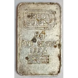 SCHWEIZ - INGOTIN - SILBER - 5 GR - 1996 - FREIHEITSSTATUE - 10643