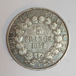 FRANCKREICH - KM 773 - 5 FRANCIS 1852 A - Paris - TYP LOUIS NAPOLEON BONAPARTE