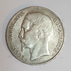 FRANCE - KM 733 - 5 FRANCS 1852 A - Paris - TYPE LOUIS NAPOLEON BONAPARTE