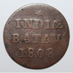 Dutch East Indies - 1 Duit 1808