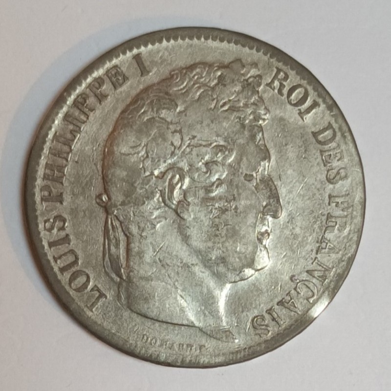 FRANKREICH - KM 735 - 5 FRANCS 1831 W - Lille - TYP LOUIS PHILIPPE 1