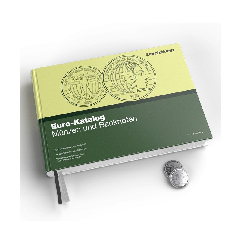 CATALOGUE EURO MONNAIES ET BILLETS 2025 - LEUCHTTURM