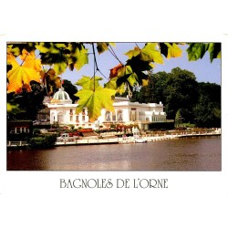 Komitat 61140 - BAGNOLES DE L'ORNE - DAS CASINO UND DER SEE