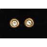 EARRINGS YELLOW GOLD 18 CARATS - 0.81 g  - ref 0/95408