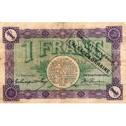 90 - BELFORT - CHAMBRE DE COMMERCE - 1 FRANC - 21/12/1918