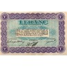 COUNTY 90 - BELFORT - CHAMBER OF COMMERCE - 1 FRANC - 12/10/1921