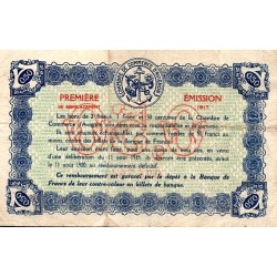 84 - AVIGNON - 50 CENTIMES - 11 AOUT 1915 - EMISSION 1917