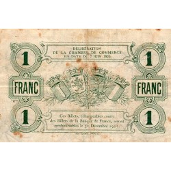 60 - BEAUVAIS - 1 FRANC 1920 - CHAMBRE DE COMMERCE