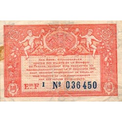 COUNTY 18 - BOURGES - CHAMBER OF COMMERCE - 50 CENTIMES - 31/12/1927