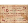 62 - CALAIS - BON COMMUNAL - 10 FRANCS  - 15 SEPTEMBRE 1914