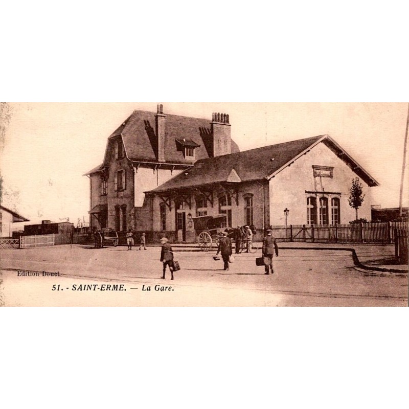 County 02820 - SAINT ERME - TRAIN STATION